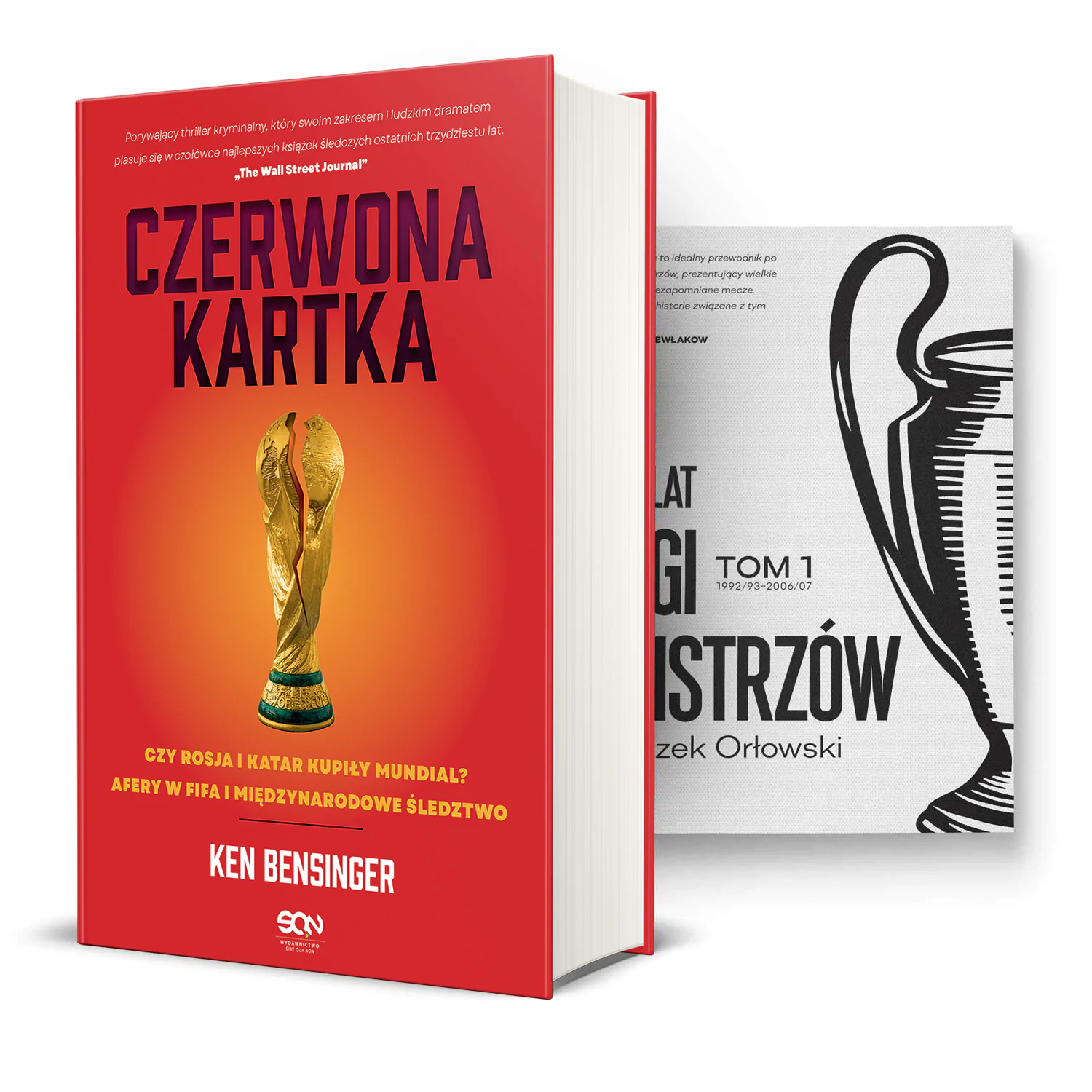 Czerwona kartka 30 lat Ligi Mistrzów Tom 1 Pakiet w labotiga pl